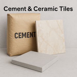 Cement & Ceramic Tiles